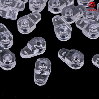 100 clips de plástico para espejos transparentes (4)
