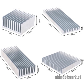 <akin2> disipador de calor de aluminio extruido para disipador de calor de alta potencia led ic chip enfriador radiador (1)