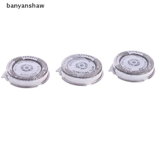 banyanshaw 3x afeitadora de afeitar de repuesto de la cuchilla de afeitar cabezas para sh50 hq8 cabeza de afeitar cortador cl