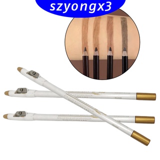 [HeatWave] 3x herramienta para lápiz mágico peluquería para hacer arcos afeitadora de plástico negro (2)