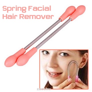 3 piezas Manual accesorios para el hogar de viaje fácil de usar herramienta de rosca de primavera Facial removedor de pelo