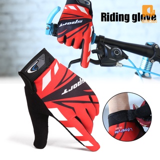 Long Full Fingers Sports Cycling Gloves Women Men Bicycle Gloves MTB Road Bike Riding Racing Gloves