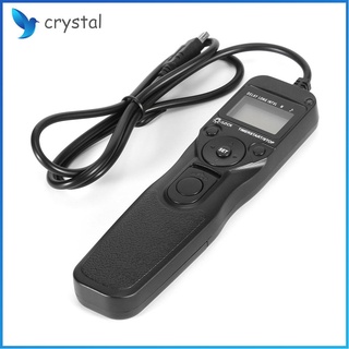 Crystal MC-DC2 LCD temporizador disparador remoto para Nikon Z7 D750 D610 D7500 D7200 D5600