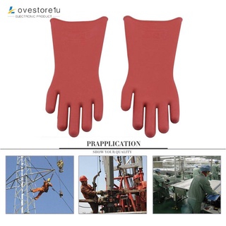 Insulated 12kv High Voltage Electrical Insulating Gloves For Electricians (3)