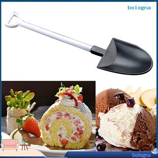 bologna 50 unids/set pala de helado respetuoso del medio ambiente de plástico de grado alimenticio yogur mermelada tarta cuchara pala para niños