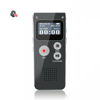 Grabadora De sonido Digital recargable 8g/16g grabadora De Voz reproductor Mp3