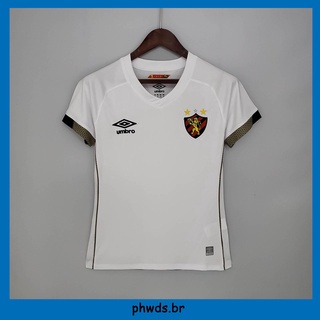 Playera/camiseta De fútbol para mujer 21/22 Recife sports visitante(phwds.br)