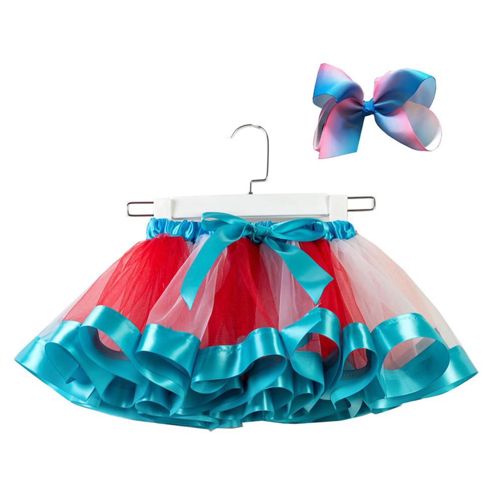 niñas tutu danza ballet niño bebé disfraz falda+arco horquilla conjunto (5)
