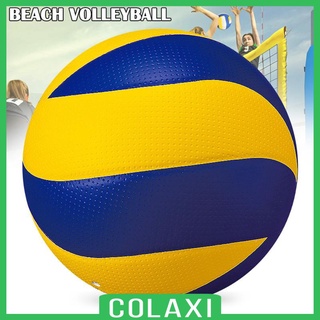 [COLAXI] Voleibol playa Pu cuero interior al aire libre juego de pelota piscina gimnasio partido juego (8)