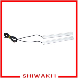 [SHIWAKI1] 12v impermeable blanco DRL COB LED tira de luz barra de luz para Camping caravana barco coche