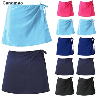 [gangmao] bikini de playa para mujer cubrir falda de natación corta envoltura sarong beachwear cubierta señoras.