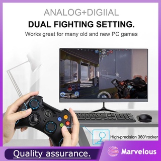 MARVELOUS EasySMX ESM-9013 Gamepad Wireless Joystick For Android Smart TV Box Gamepad For Android Phone PC PS3 Joypad (Blue+Red) ?