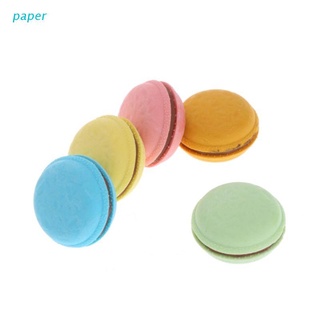 papel 5pcs colorido macaron forma borrador escuela oficina papelería suministros decoración de regalo