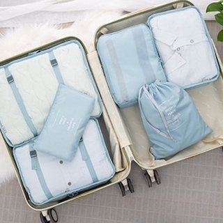 [0812]Organizadores de viaje bolsas de embalaje de viaje cubos Set organizadores de equipaje