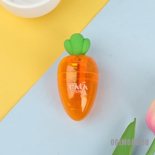 1 pza sacapuntas De lápices mecánicos De zanahoria con goma
