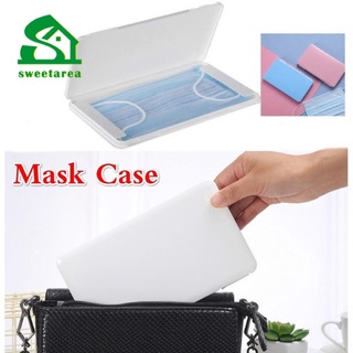 funda protectora máscaras contenedor caja de almacenamiento cara a prueba de polvo máscaras contenedor