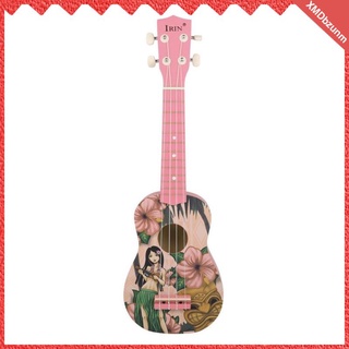 pink 21\\\\" ukelele solid basswood uke instrumento musical para principiantes