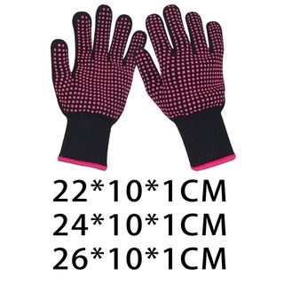 2 paquetes de guantes de silicona resistentes al calor para alisadores de pelo peluquería
