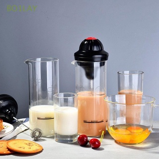 BO1LAY Travel Milk Frother Battery Operated Coffee Making Tool Electric Foamer Portable Mixer Jug Stirrer Cup Hot Chocolate Handheld Home Foam Maker