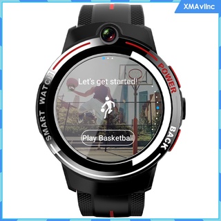 APPLLP 3 1.39\\\" Smart Watch 4G Network Dual Camera Wristband IP67 Waterproof