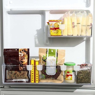 Alleen refrigerador/Divisor/multicolor Transparente ecológico con compartimiento Tipo Snap Para refrigerador (7)