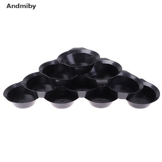 [ady] 10 piezas de tinte de color de cabello peine accesorios de plástico negro tinte para el cabello tazón de color ydj