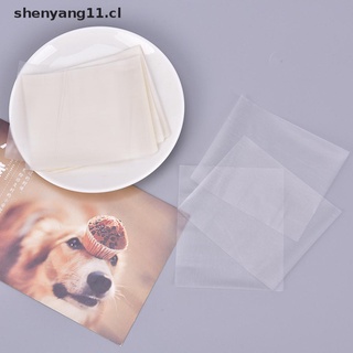 YANG 500 Sheets Nougat Wrapping Paper Edible Glutinous Rice Paper Baking Paper .