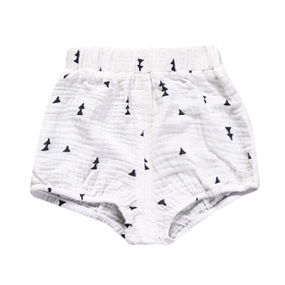 0-5y bebé recién nacido bloomers pp pantalones de algodón lino triángulo sólido punto niñas pantalones cortos de verano pantalones (3)
