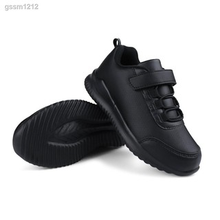 Starmerx niños blanco escuela zapatillas negro uniforme zapatos (3)