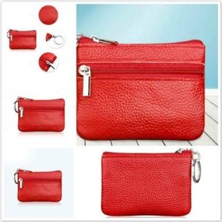 Fashion Women Leather Real Small Wallet Bag Coin Purse Card Holder Zipper Clutch