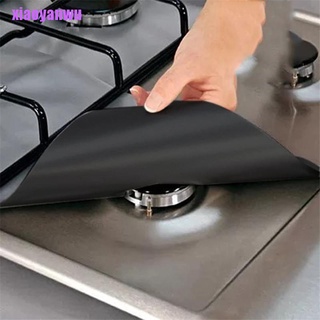 [xiaoyanwu]Aluminum Gas Foil Stove Burner Protector Cover Liner Clean Mat Pad Reusable