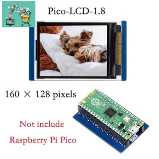 Waveshare 1.8 Inch LCD Display ule 65K Color LCD Display 160X128 Pixels for Raspberry Pi Pico