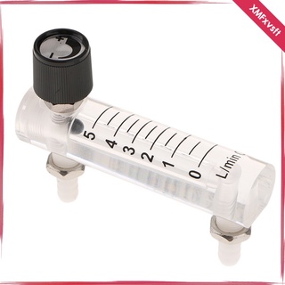 1-10LPM Oxygen Flow Meter Flowmeter Acrylic with Control Valve for Home