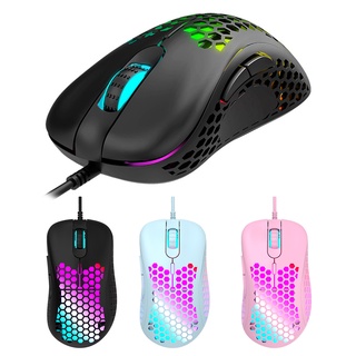 （3cstore1） M65 USB Wired Gaming Mouse Computer PC RGB Backlight 2400DPI Optical Mice