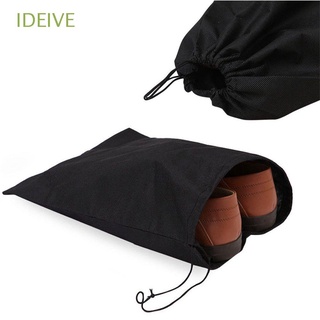 IDEIVE 5 PCS Home Storage Pouch Portable Protector Container Shoes Bag Travel Non-woven Useful Carry Sack Drawstring