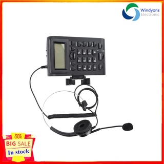 Windyons HT900 teléfono de centro de llamadas con micrófono omnidireccional auriculares adecuados para oficina en casa (1)