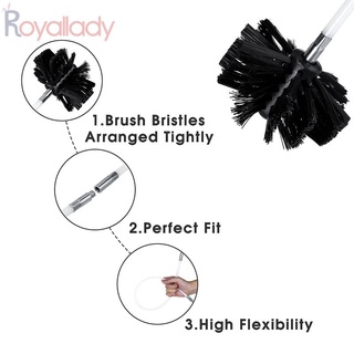Royallady-Brush kit Limpiador Herramienta De Limpieza De Chimeneas Flexible Barrido Taladro Eléctrico (7)