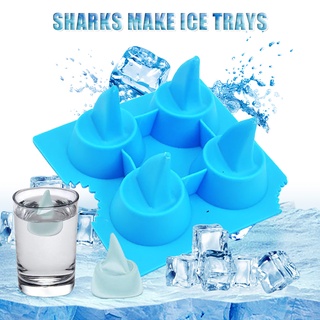fitall_silicone tiburón bandeja de hielo aleta bandeja de hielo creativo cola de pescado caja de hielo hielo mak (5)