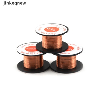 jncl 3 rollos de alambre magnético awg calibre esmaltado bobina de cobre bobina de bobina de 0,1 mm jnn