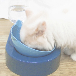 cuencos para gatos san perro con cuencos 15 cuencos inclinados para gatos criados y cuencos de agua sin estrés material de grado alimenticio antideslizante sin derrame mascota (3)
