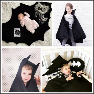 Caliente 110*140CM bebé manta niños suave Batman mantas niño Multi funciones manta