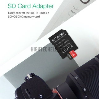 Blitzwolf 16/32/64/128GB SD Speicherkarte Karte mit SD-Adapter Micro SD 10 clase HIGHTELECTRIC
