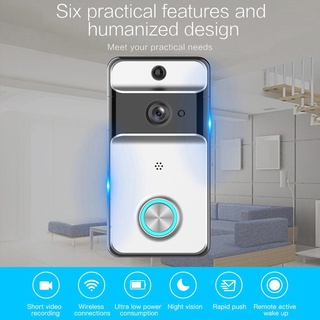 ♕HOME_Practical Smart Wireless WiFi Home Security DoorBell Camera Phone Video Door Intercom Worth Buying♥