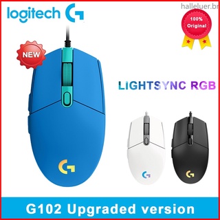 Mouse óptico 100%Logitech g102 ic prodigy/ratón óptico de 8000dpi 16.8m color led personal de 6 botones versión global