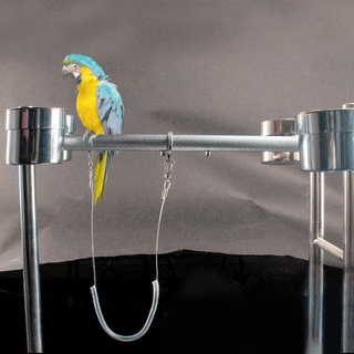 barstow cuerda de entrenamiento de plástico flexible loro arnés de entrenamiento de aves correa portátil volando ultraligero con anillo de pierna al aire libre para|suministros para mascotas (9)