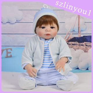 Nueva llegada 6 pzas ropa De muñeca Reborn niño recién nacido ropa traje De muñeca accesorios