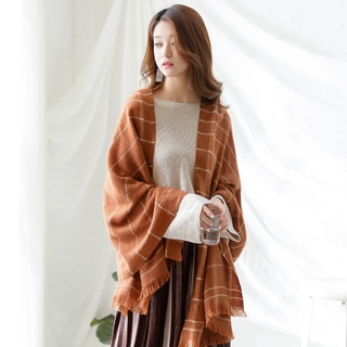 nuevo 2021 2018 nueva bufanda estilo coreano otoño e invierno faux cachemira chal casual color sólido bufanda a cuadros factor de las mujeres