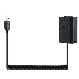 Cable De carga Usb cable De batería Np-Fw50 Primavera Para Sony A7 A7R A7S A7M A7Ii A7S2 A7M2 A7R2 A6500 A6300 Dc Acoplador (2)