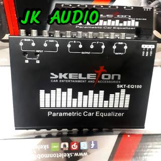 Parametri ecualizador de Audio del coche Pre-Amp Karaoke Audio sytem esqueleto (3)