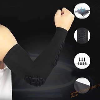 Oc codo soporte a prueba de golpes elástico baloncesto deportes brazo manga Protector
